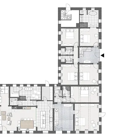Rickmer's Hoff Grand - Sauna, Kamin & Reet 아파트